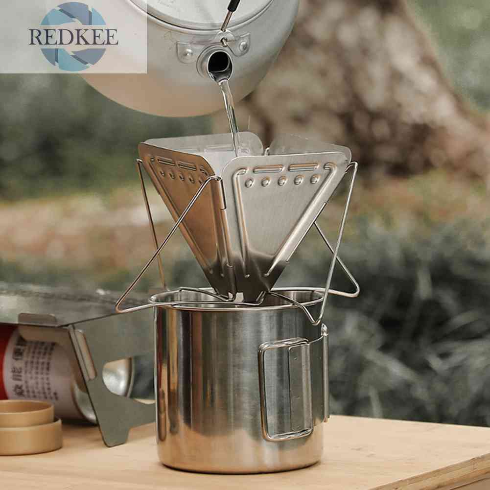 Giá Đỡ Lọc Cà Phê / Trà Có Thể Gấp Gọn Tiện Dụng Mang Theo