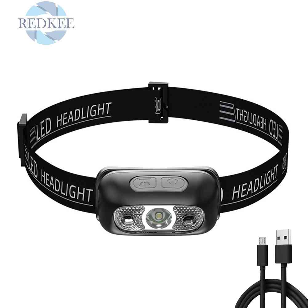 Đèn Pin Đeo Trán Bóng LED Cảnh Báo An Toàn