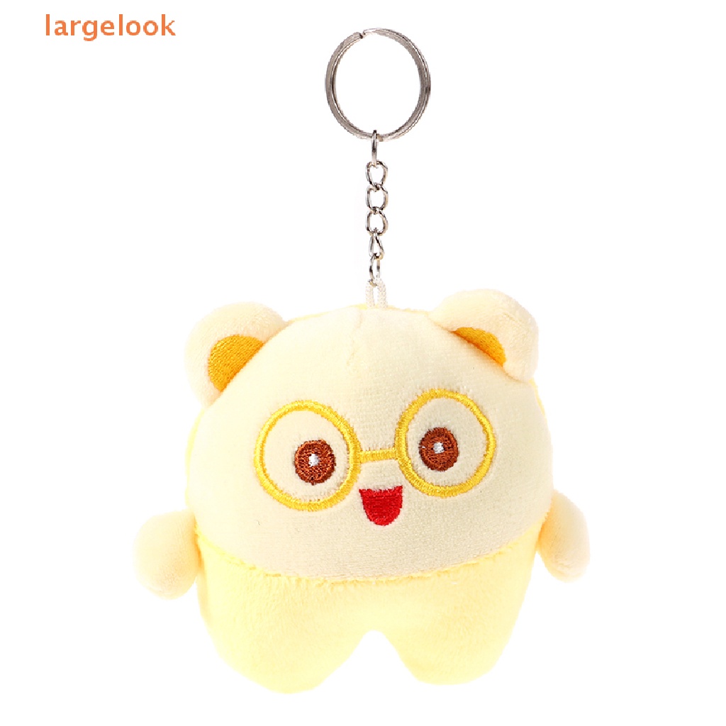Móc Khóa Hình Gấu Nhồi Bông 10CM Mềm Mại Đáng Yêu