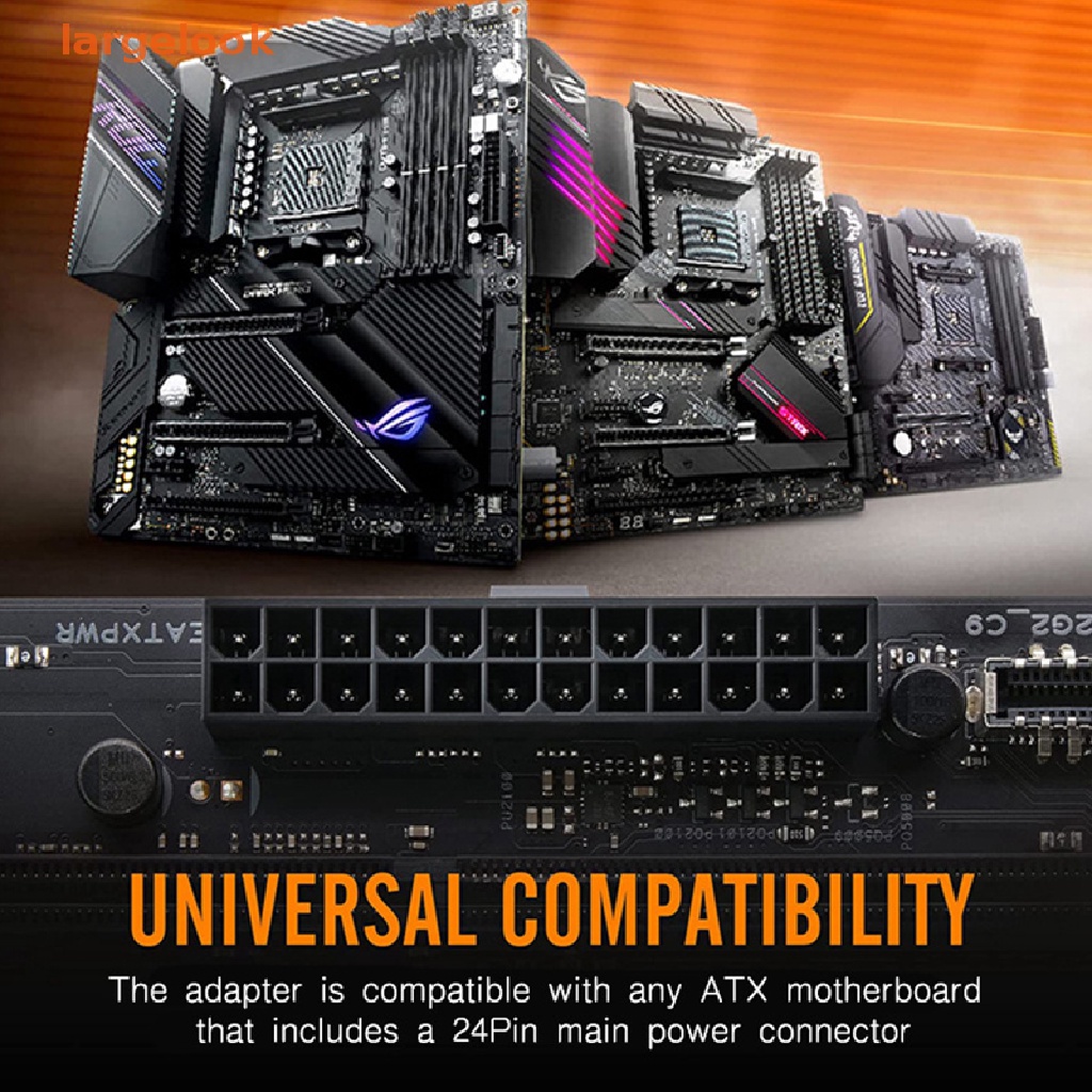 Mô Đun Nối Nguồn ATX 24Pin Sang 90 Độ Cho Máy Tính DIY