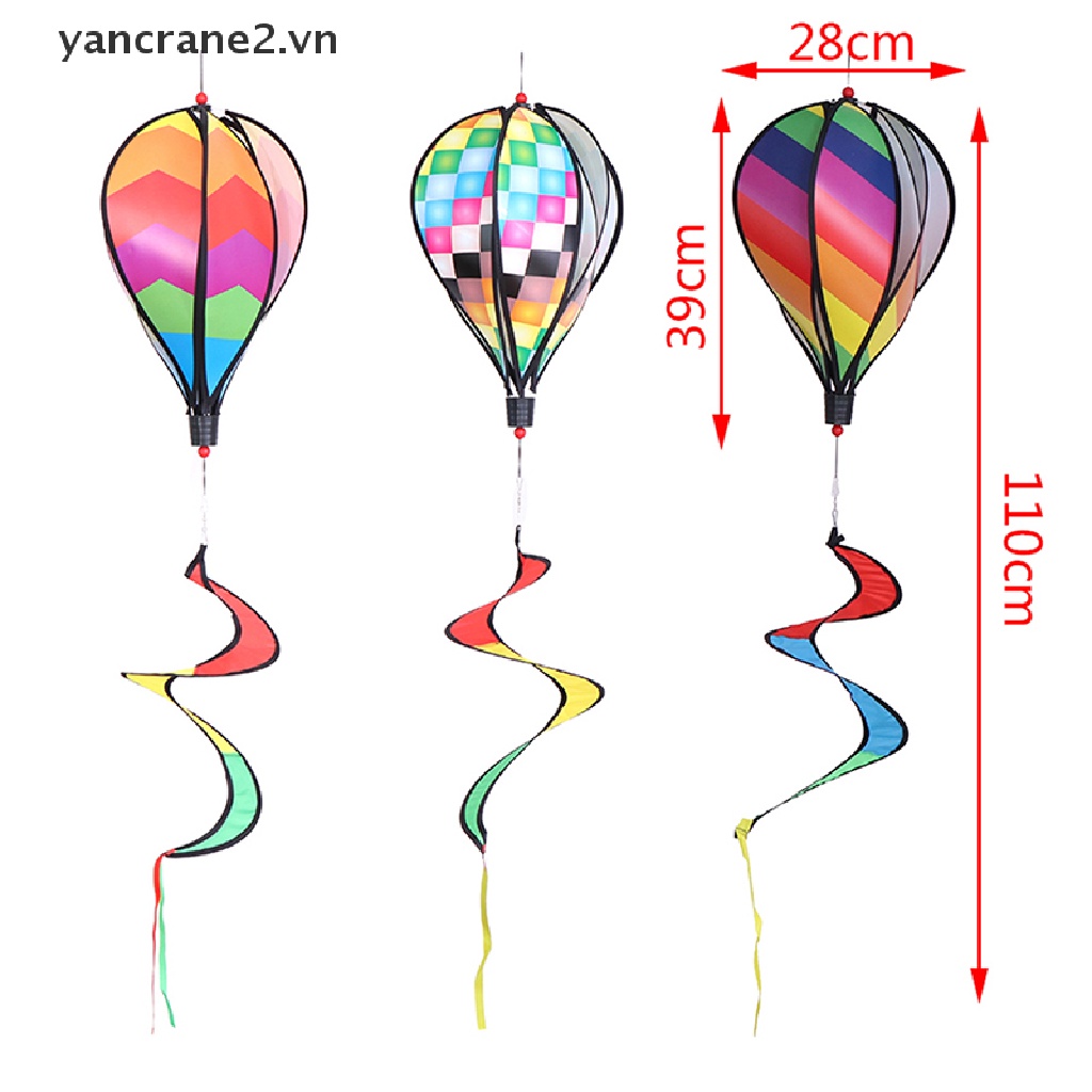 1 Bong Bóng Khí Nóng Kẻ Sọc Màu Sắc Ngẫu Nhiên Dùng Làm Quà Tặng Cho Bé Spinner {YAN2} 1 Cái  Dây Điện {yancrane2.vn}} {yancrane2.vn}