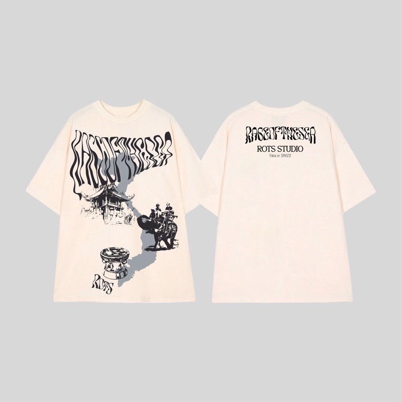 ÁO THUN UNISEX FORM ÂU RAGE OF THE SEA “VIETNAM IN HEART”