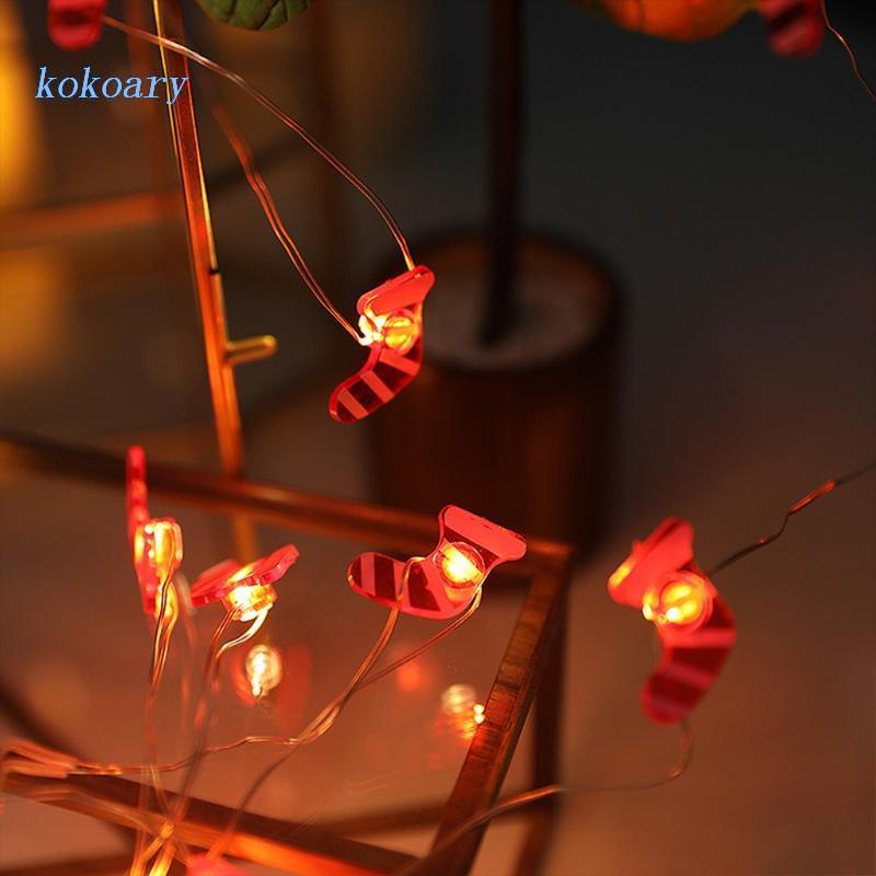 Dây Đèn LED Hình Bông Tuyết Trang Trí Giáng Sinh Năm Mới