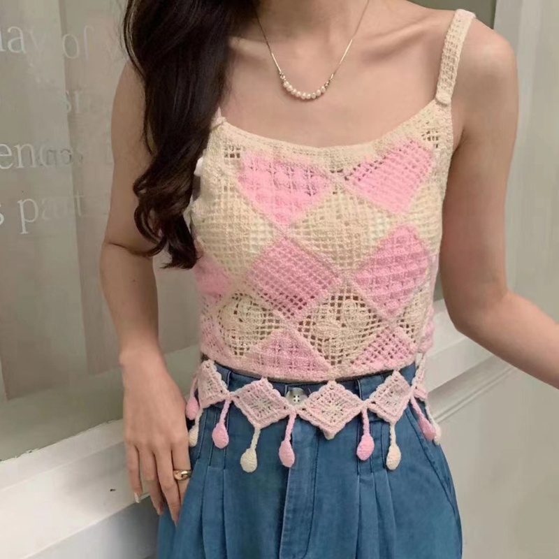 Áo Croptop Hai Dây Thời Trang Mùa Hè Quyến Rũ Cho Nữ