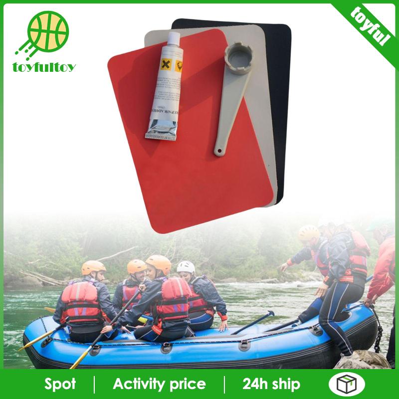 Miếng Vá Sửa Chữa Thuyền Kayak Có Keo Dán Tiện Dụng