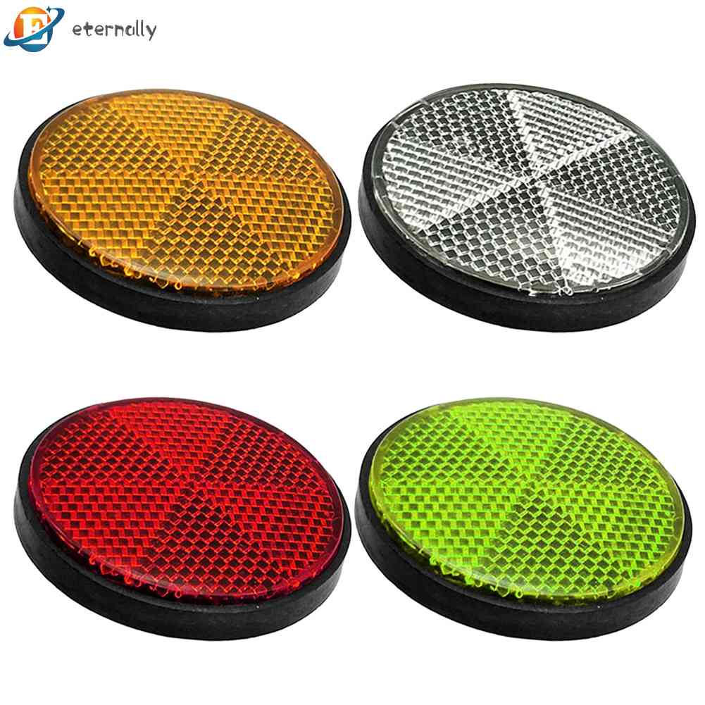 Miếng Dán Phản Quang Cảnh Báo An Toàn Bằng Nhựa Cho Xe Máy / Xe Đạp