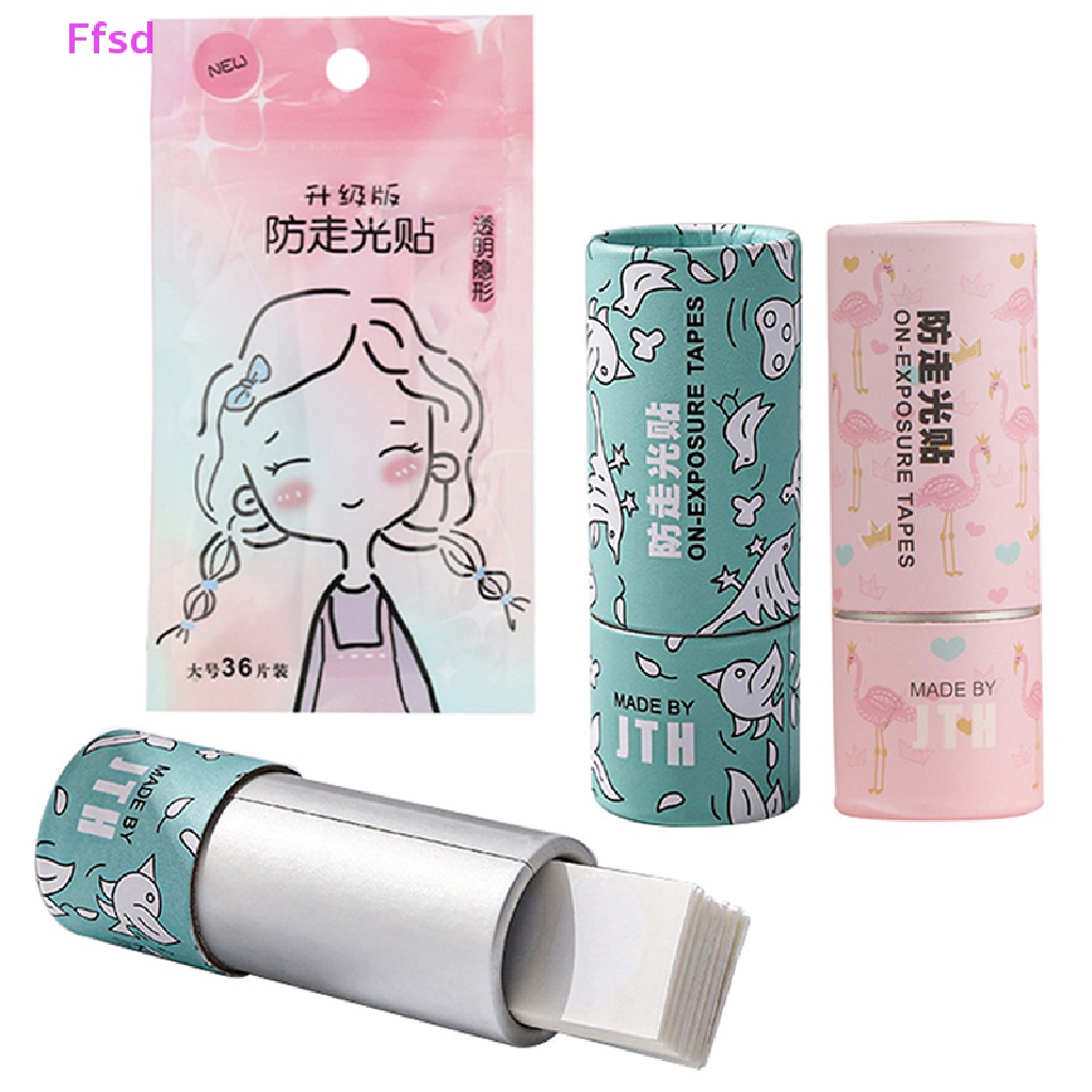 Set 50 / 36 Miếng Dán Hai Mặt Màu Trong Suốt Chống Lộ Hàng