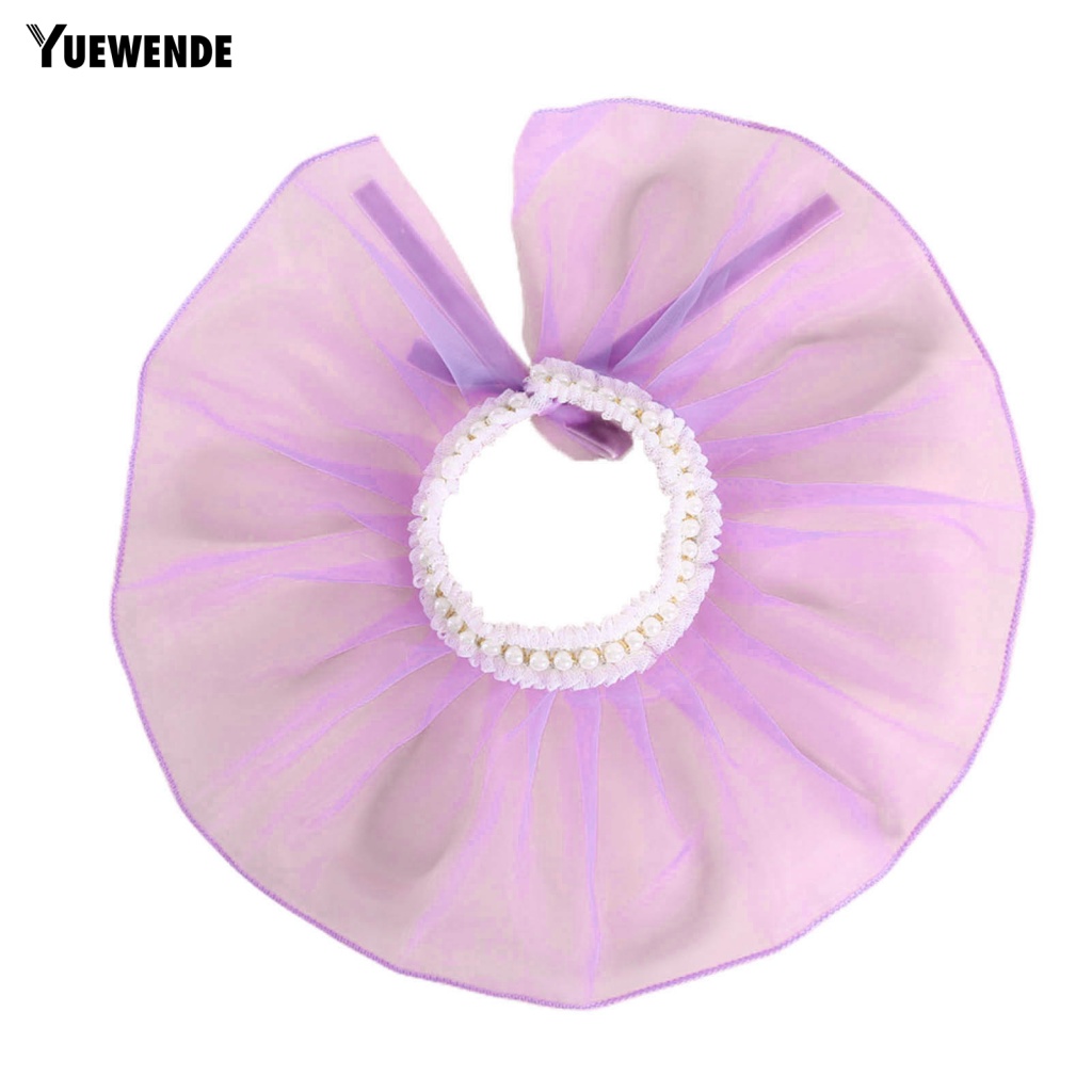 Ye.b Vòng Cổ Mềm Mại Màu Sắc Tươi Sáng Dễ Thương Cho Thú Cưng