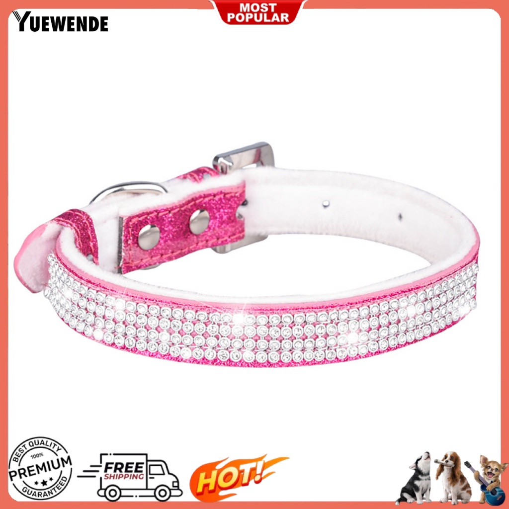 Vòng Cổ Đính Đá Lấp Lánh Thời Trang Cho Thú Cưng
