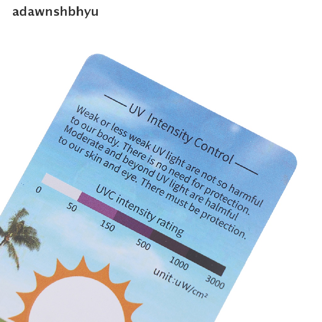 Bộ 10 Thẻ Thử Điện Đèn UVB Chuyên Dụng Cho Bò Sát