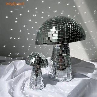 Quả Cầu Disco Tráng Gương Hình Nấm Dùng Để Trang Trí Ngoài Trời