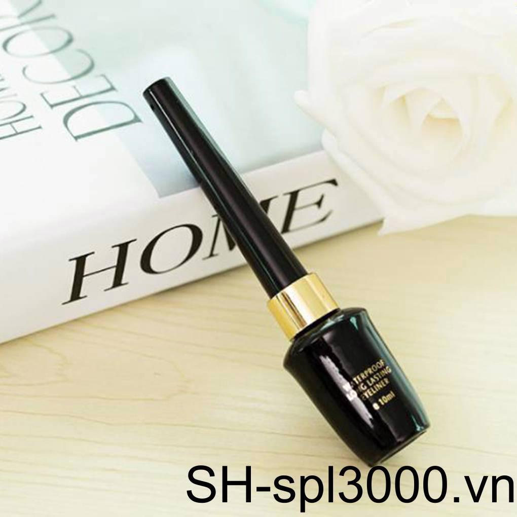 Bút Kẻ Mắt Dạng Lỏng 10ml Màu Đen Lâu Trôi Chống Thấm Nước Không Nhòe Dễ Sử Dụng Dành Cho Nữ