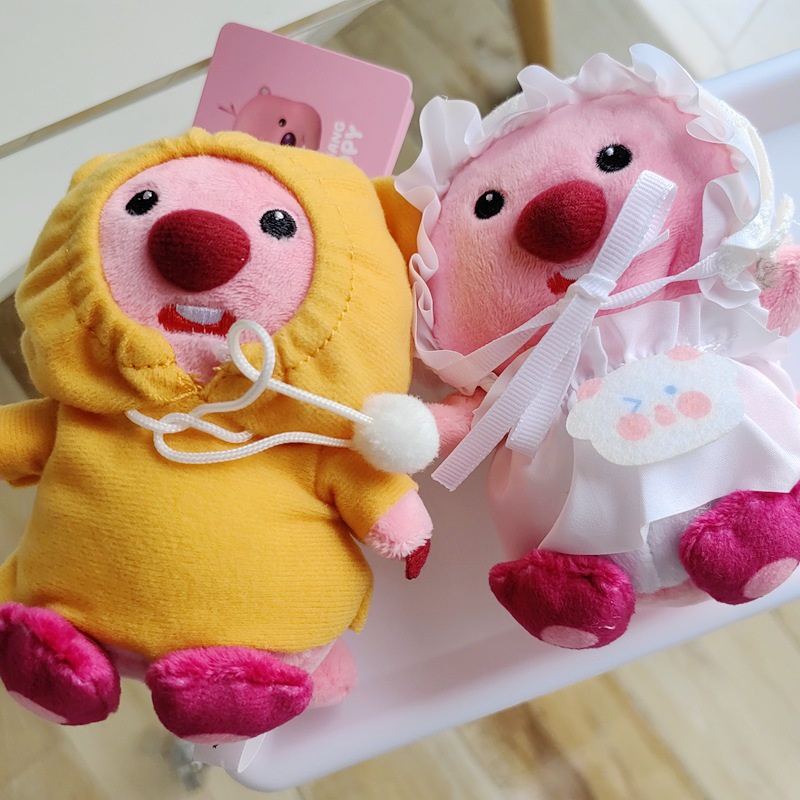 Dễ Thương Móc Khóa Hình Thú Nhồi Bông Xinh Xắn Đáng Yêu