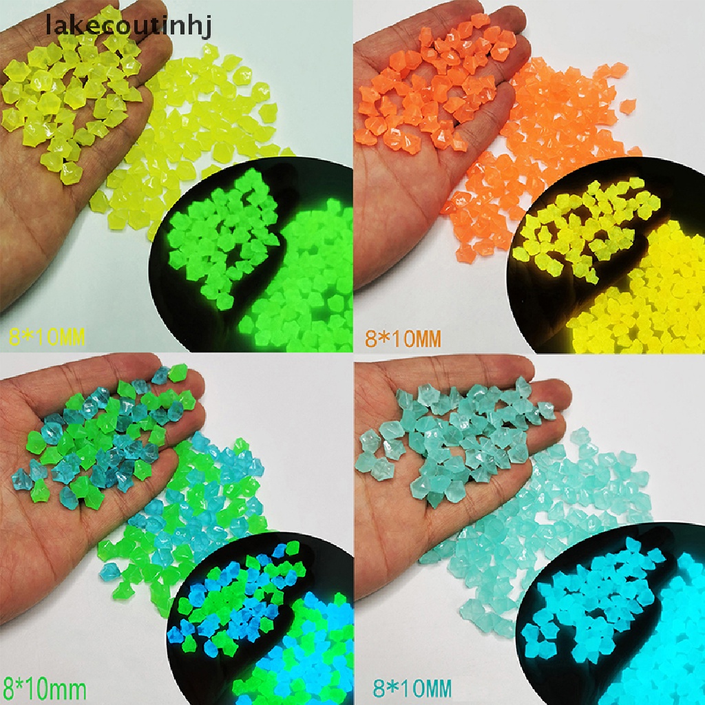 Set 300 Viên Đá Dạ Quang Trang Trí Bể Cá