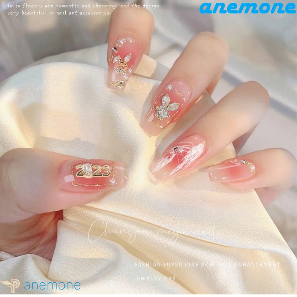 Phụ Kiện Trang Trí Móng Nghệ Thuật 3D Mừng Năm Mới