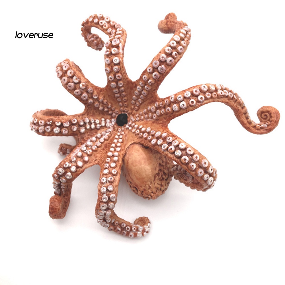 Đồ Chơi Mô Hình Bạch Tuộc / Biển Bằng PVC Độc Đáo Cho Bé