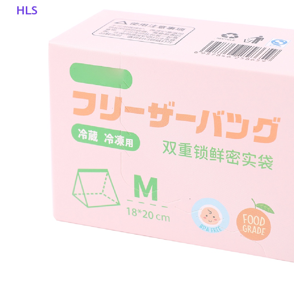 [HLS] Túi Zip Bảo Quản Thực Phẩm Tươi Mới Có Thể Tái Sử Dụng
