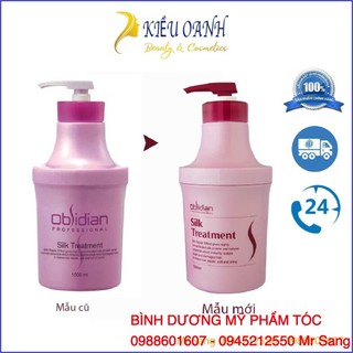Hấp dầu lạnh siêu mượt Obsidian Silk Treatment 1000ml - 2026