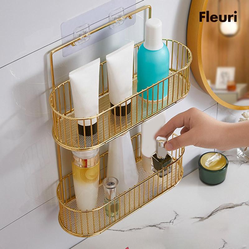 Giá Đỡ Dầu Gội Gắn Tường Không Cần Khoan Tiện Dụng Cho Phòng Tắm