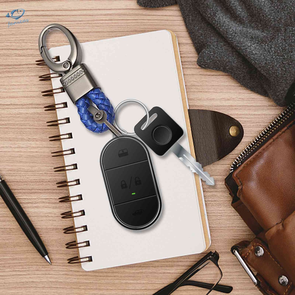 Set 2 Móc Khóa Dây Da Bện Thời Trang