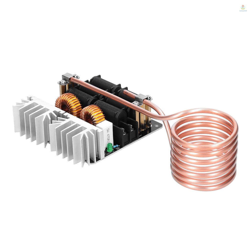 Bảng Mạch Cảm Ứng Sưởi Ấm 1000W ZVS Với Ống Đồng Dành Cho Máy Sưởi Tự Làm