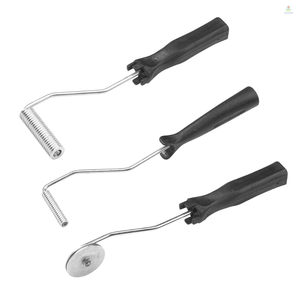 Bộ 3 Cây Lăn Sơn Tạo Bọt Bằng Sợi Thủy Tinh Và Nhựa Resin Thủy Tinh FRP