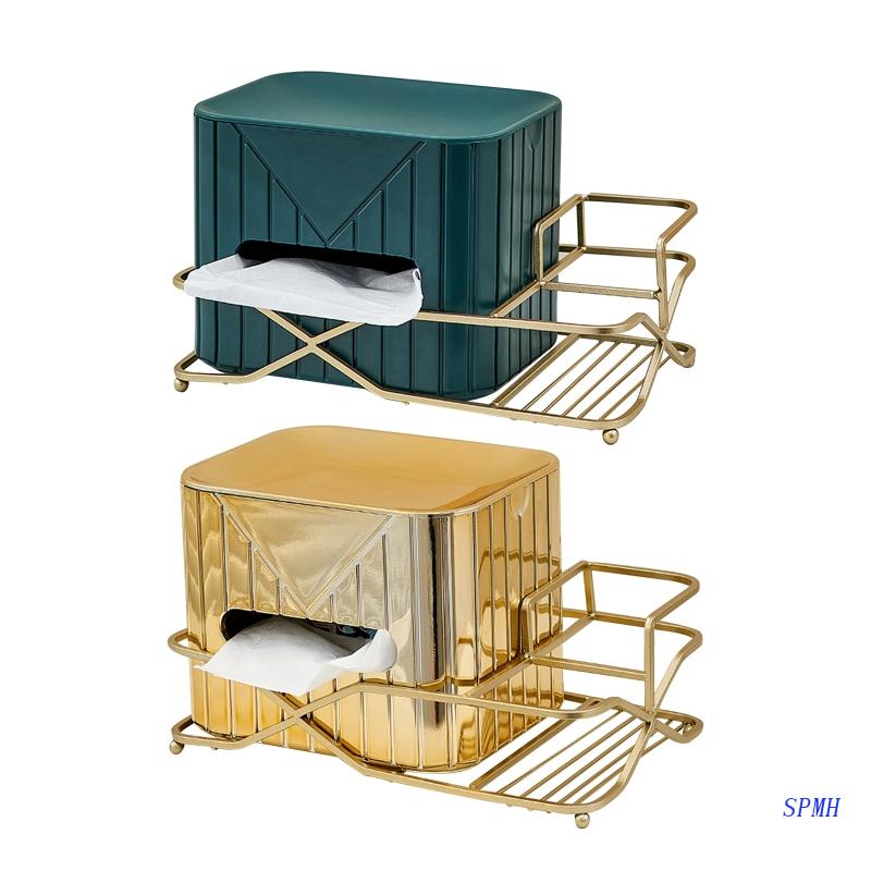 Hộp Đựng Khăn Giấy / Kính Điều Khiển Từ Xa Bằng Nhựa Tiện Dụng Cho Nhà Tắm / Văn Phòng