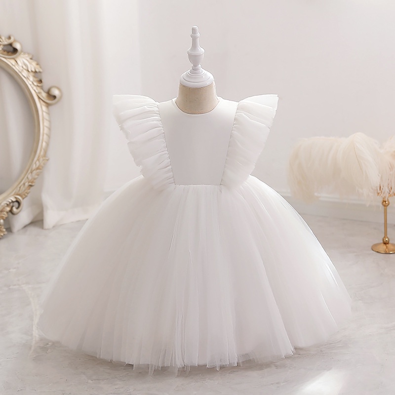 Đầm Hóa Trang Giáng Sinh / Sinh Nhật / Đám Cưới Vải Tuyn Mềm Mại Cho Bé Gái