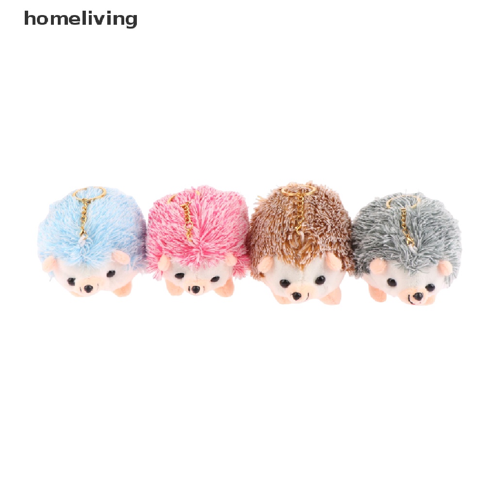 Móc Khóa Hình Nhím Nhồi Bông 12CM Nhiều Màu Sắc Dễ Thương