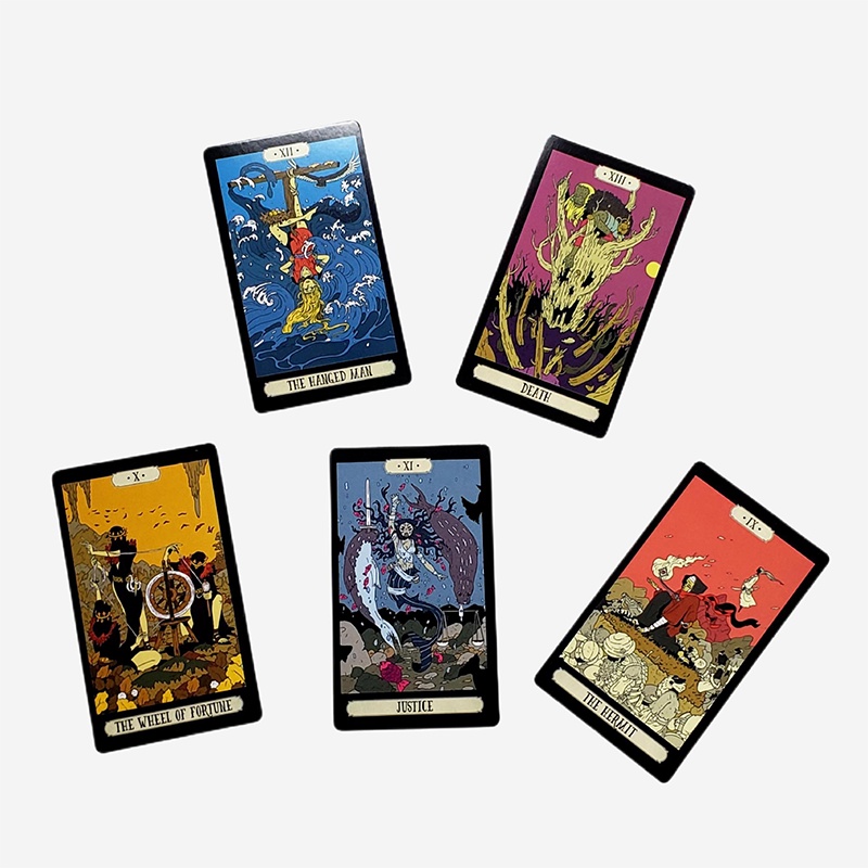 Ask The Witch Tarot Card Prophecy Fate Divination Deck  Fortune Telling Beginners Cards Tarot