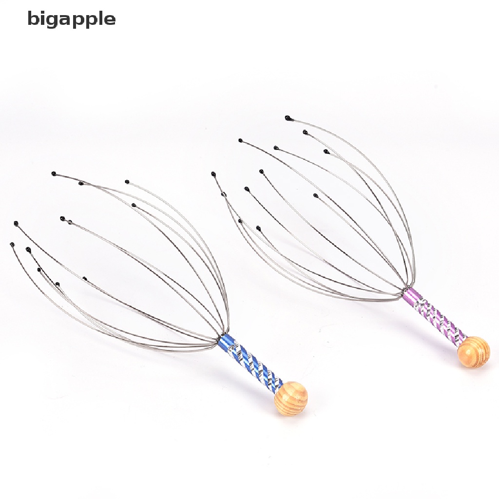 Dụng Cụ Mát Xa Da Đầu Cổ Thiết Kế Gợn Sóng Giúp Giảm Căng Thẳng Tiện Dụng