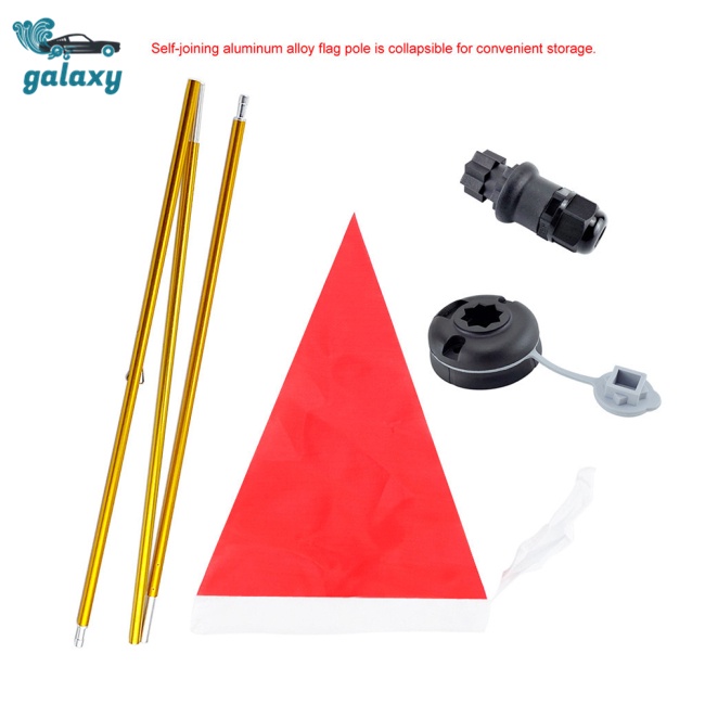 Galaxy Bộ Cờ An Toàn Bằng Hợp Kim Nhôm Gọn Nhẹ Cho Thuyền Kayak