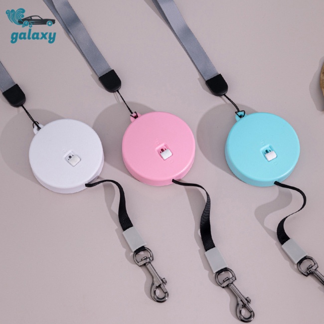 Dây Dắt Thú Cưng Đi Dạo Có Thể Thu Gọn galaxy 3 / 2M (Nâng Cấp 2-Đen)