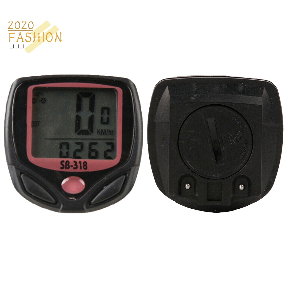 Đồng Hồ Đo Tốc Độ Không Thấm Nước Màn Hình LCD Cho Xe Đạp