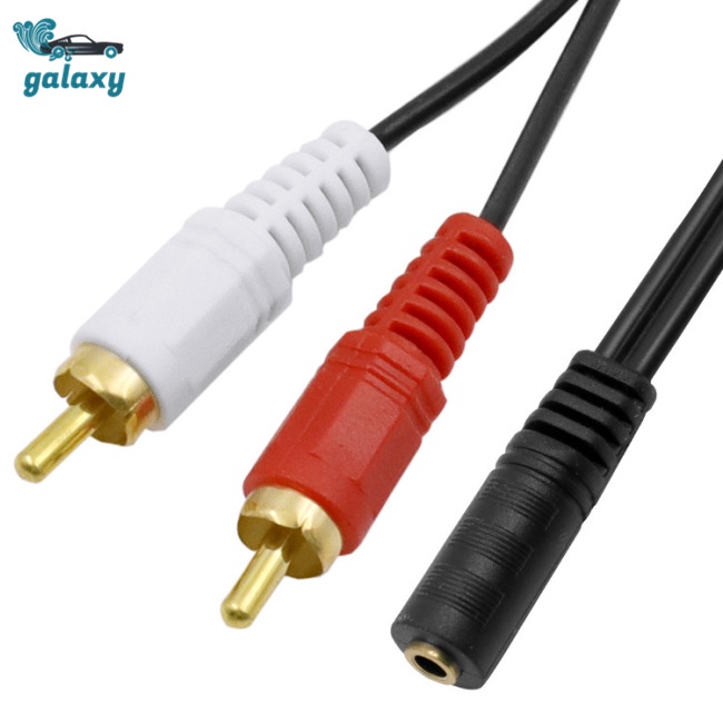 Galaxy Cáp Chuyển Đổi Âm Thanh 3.5mm Sang 2 RCA 3.5 Y 50cm Chuyên Dụng