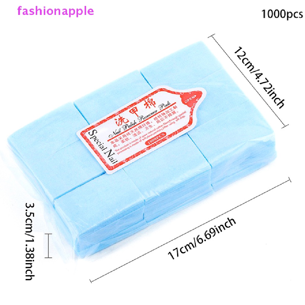 Hộp 630 Miếng Bông Tẩy Sơn Móng Tay Tiện Lợi