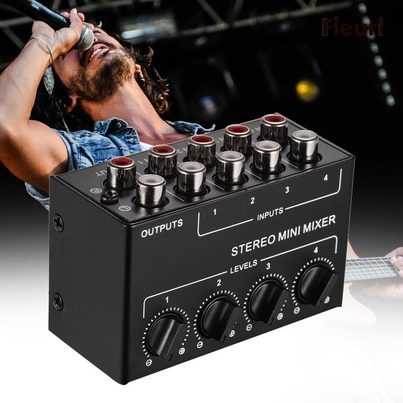 Máy Trộn Âm Thanh Mini Di Động Đa Ứng Dụng Cho Live and Studio CD Player Tablet