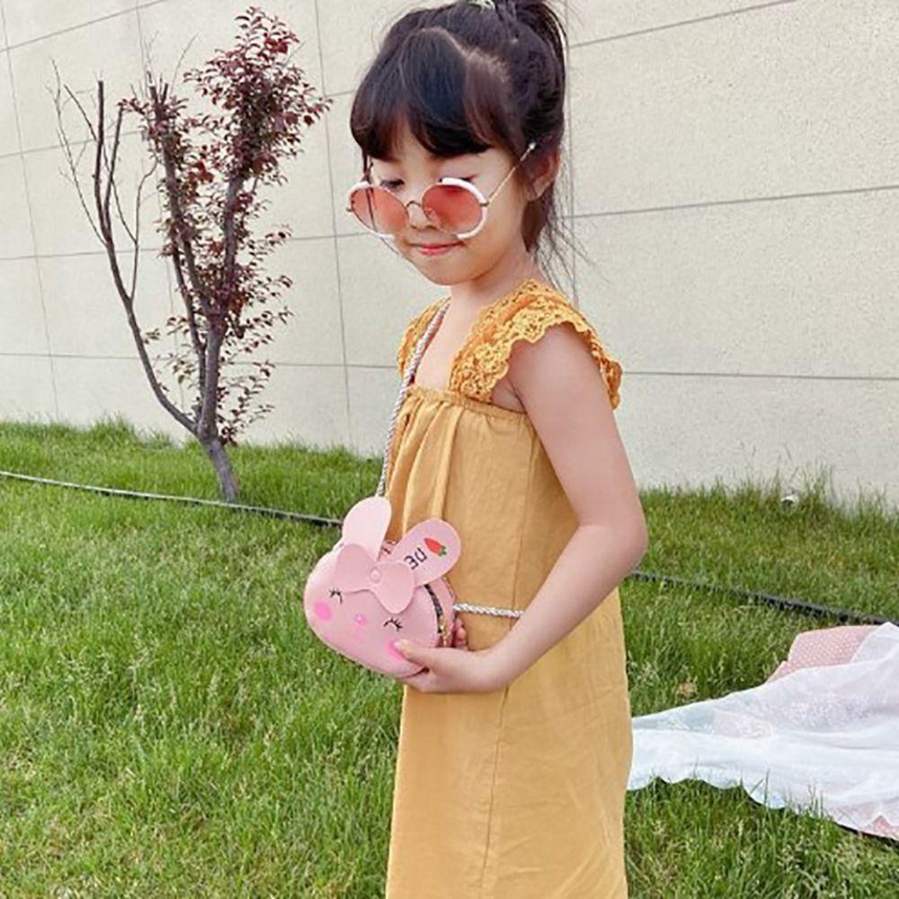 BEBETTERM Túi Da PU Đeo Chéo Mini In Họa Tiết Hoạt Hình Dễ Thương Dành Cho Các Bé
