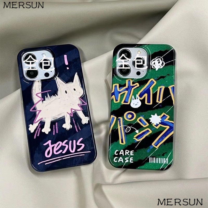 ✅Ốp Điện Thoại Mềm Họa Tiết Mèo Nữ Tính Cho Iphone 13 Pro 14 1211 78P Xsmax A6MW