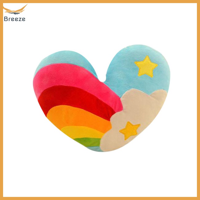 Gối Ôm Nhồi Bông Hình Trái Tim Dễ Thương 40cm * 32cm