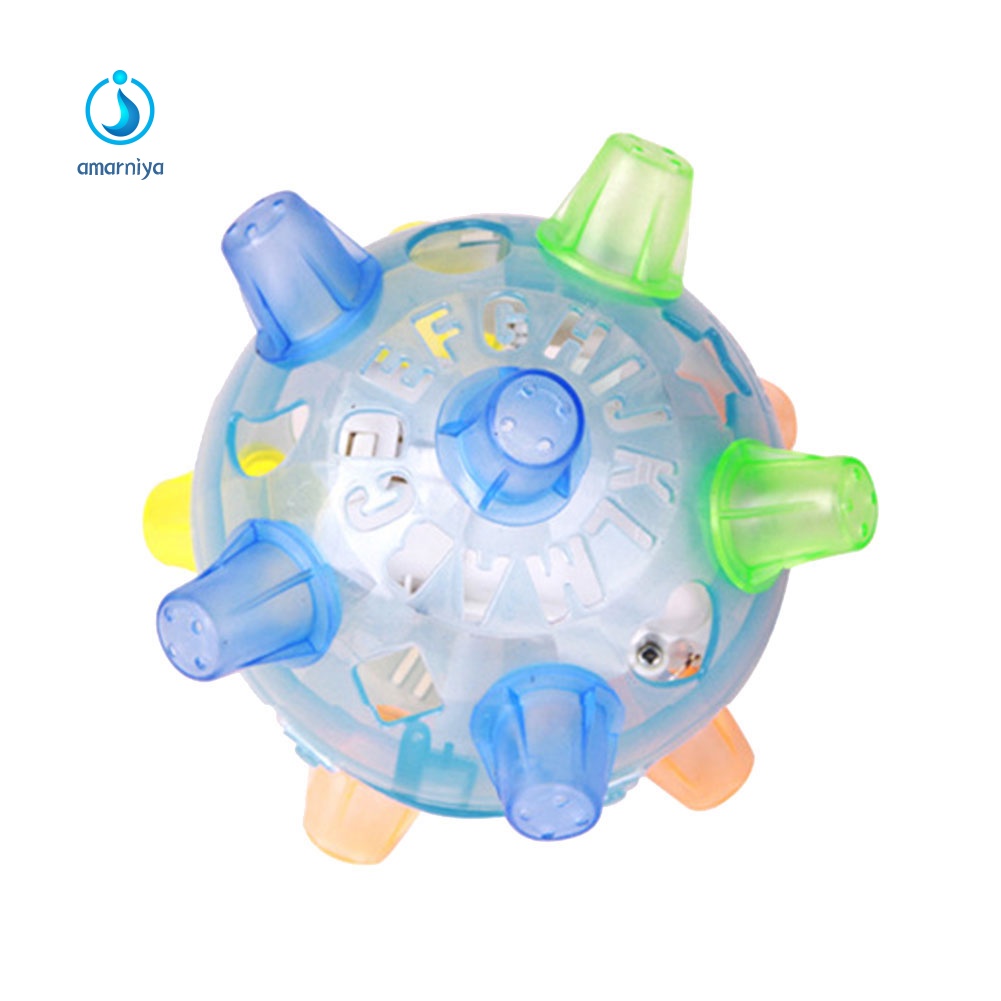 Quả Cầu Nhảy Có Đèn LED Phát Nhạc Vui Nhộn Cho Bé