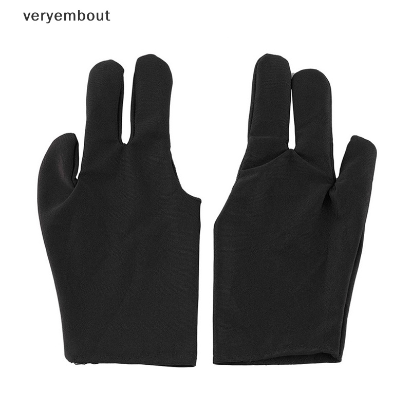 Găng Tay 3 Ngón Hỗ Trợ Chơi Bi Da Chuyên Nghiệp