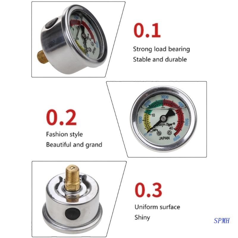 Máy Bơm Áp Suất 0-6000PSI 0-40MPa