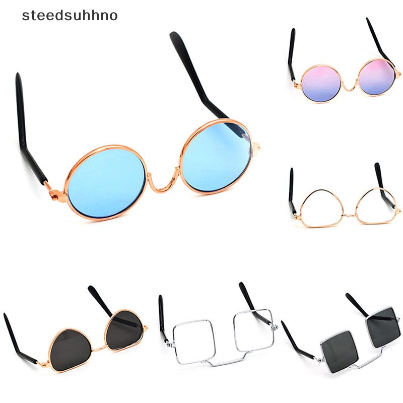 Mắt Kính Gọng Nhựa 20cm Cho Búp Bê hhno