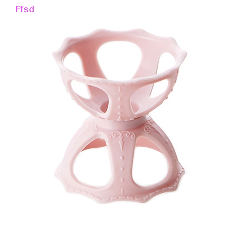 {Ffsd} Set 3 Giá Đỡ Mút Trang Điểm Làm Đẹp Tiện Lợi