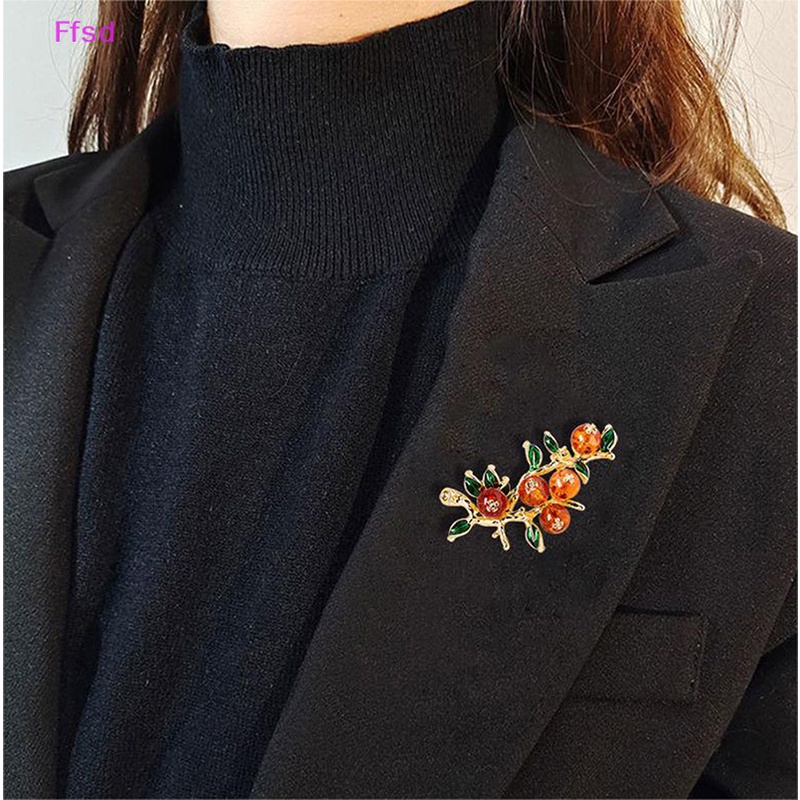 Ghim Cài Áo Đính Pha Lê Lãng Mạn Thời Trang Cho Nữ