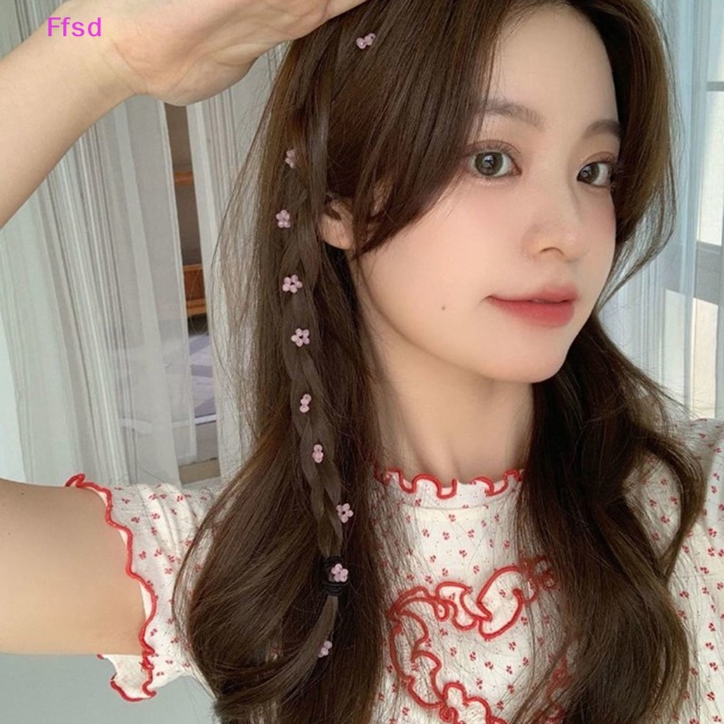 Kẹp Tóc Dạng Chuỗi Hoa Tua Rua Xinh Xắn Cho Nữ