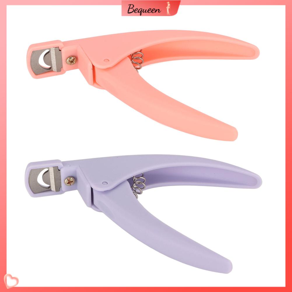 Bequeen Có hàng sẵn Acrylic Cắt Móng Tay Chuyên Nghiệp Thép Không Gỉ Đầu Giả Dụng Cụ Làm
