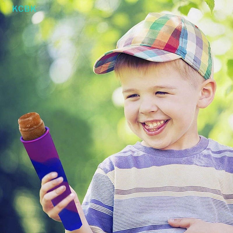 Khuôn Silicone Làm Kem Que DIY Tiện Dụng