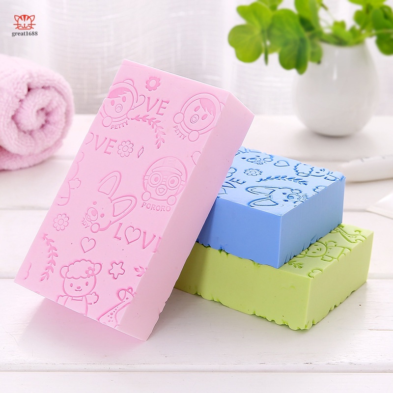 Bàn Chải Tắm Tẩy Tế Bào Chết Bằng Bọt Biển Chăm Sóc Da Toàn Thân Đa Năng
